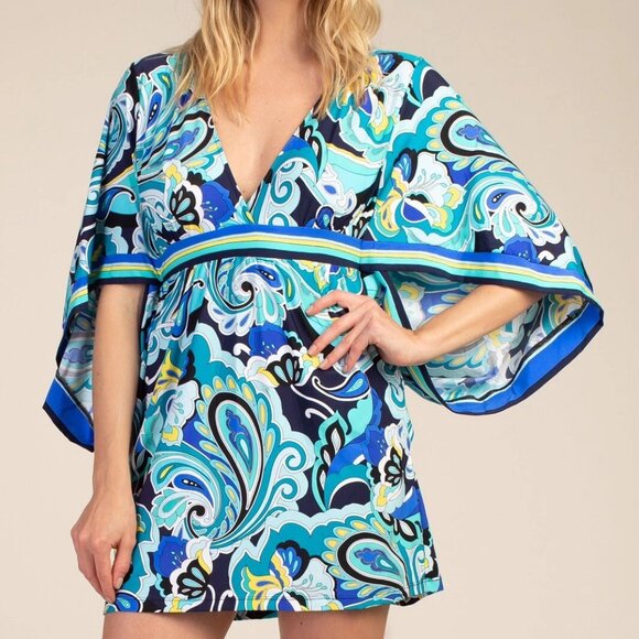 Trina Turk Ipanema Swim Tunic Cover-Up - Picture 1 of 6